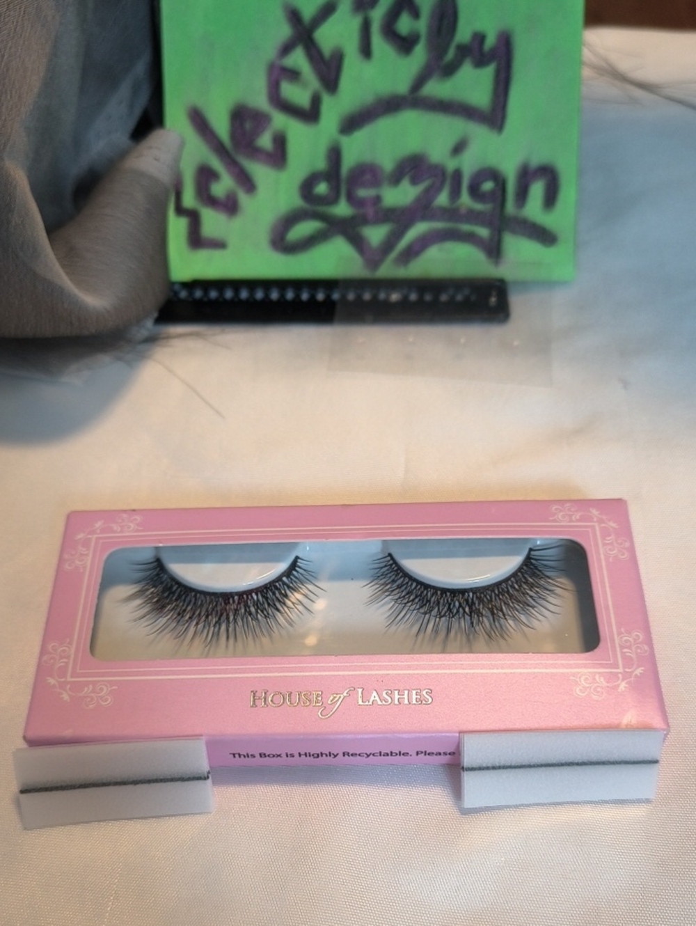 NIB House of Lashes Pixie Luxe False Eyelashes + 2 Adhesive Strip Sets Bundle